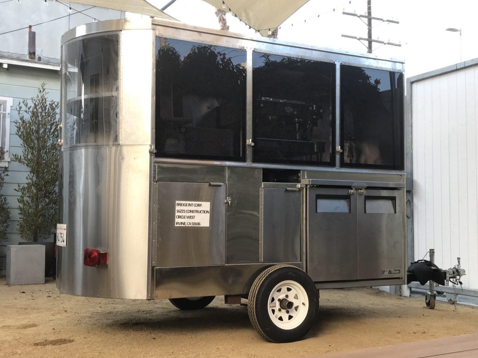 Exterior 8 Two Guns Espresso Trailer Coffee Cart Coffee Trailer Coffee Catering Wrap › Firefly