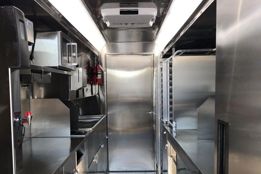 Interior 1 Donuttery Coffee Truck Dessert Truck Food Truck Food trailer Coffee Trailer Food Truck Wrap Mobile Food Business