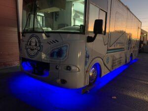 Nitropod ice cream truck underbody lighting