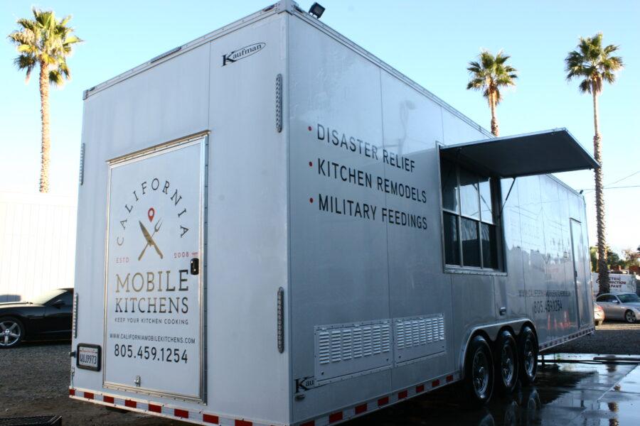 CMK California Mobile Kitchens Mobile Kitchen Catering Trailer Food Trailer Concession Trailer Exterior 1