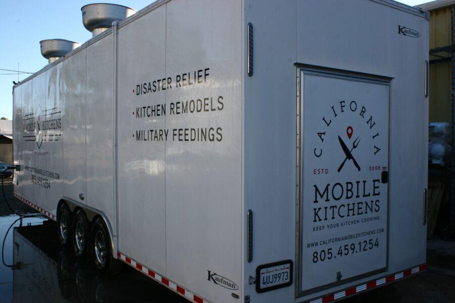 CMK California Mobile Kitchens Mobile Kitchen Catering Trailer Food Trailer Concession Trailer Exterior 2