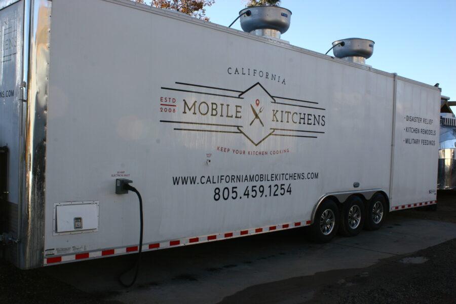 CMK California Mobile Kitchens Mobile Kitchen Catering Trailer Food Trailer Concession Trailer Exterior 3